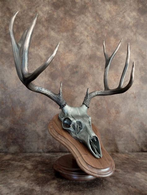 mule metal brackets for decoration|Amazon.com: Metal Deer Skull Mounts.